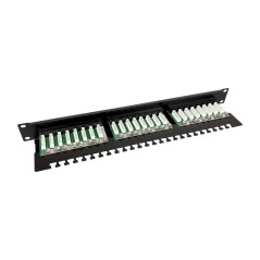 Lanview Cat5E 1U 24 Port Patch Panel — LVR-CAT5E-UTP-LSA